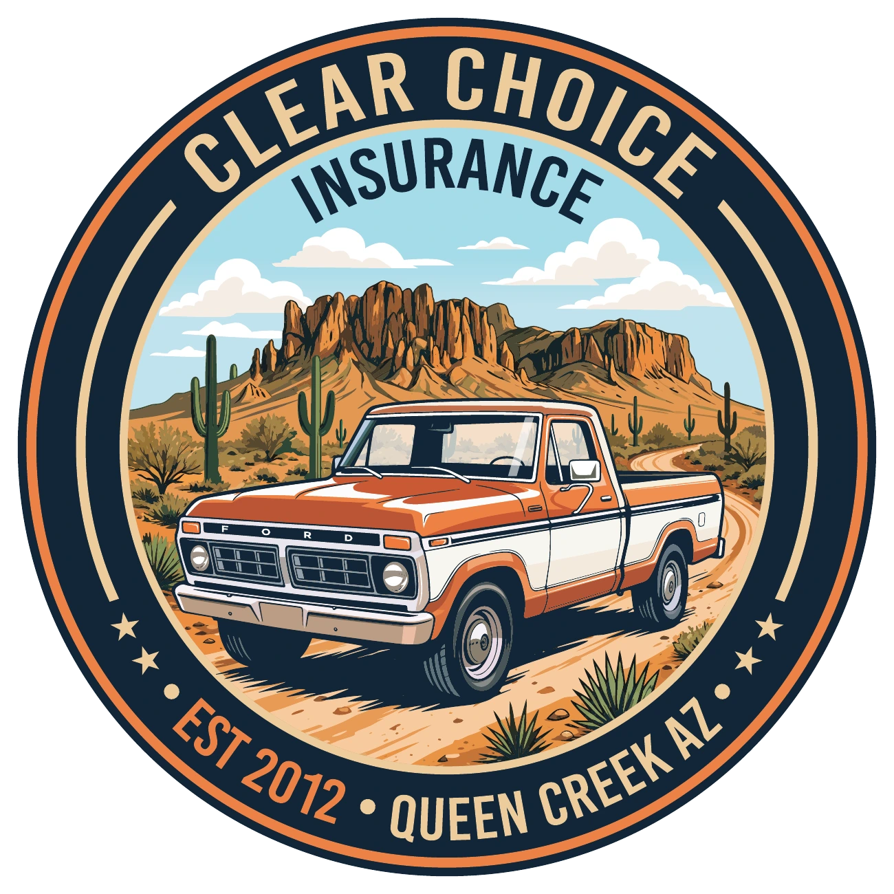 Auto & truck — Clear Choice Insurance badge